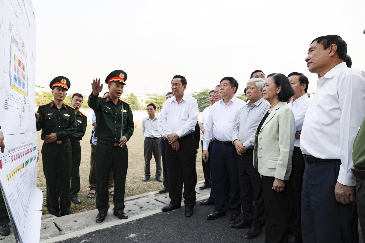 Thường trực Ban Bí thư Trương Thị Mai thăm và làm việc tại Điện Biên